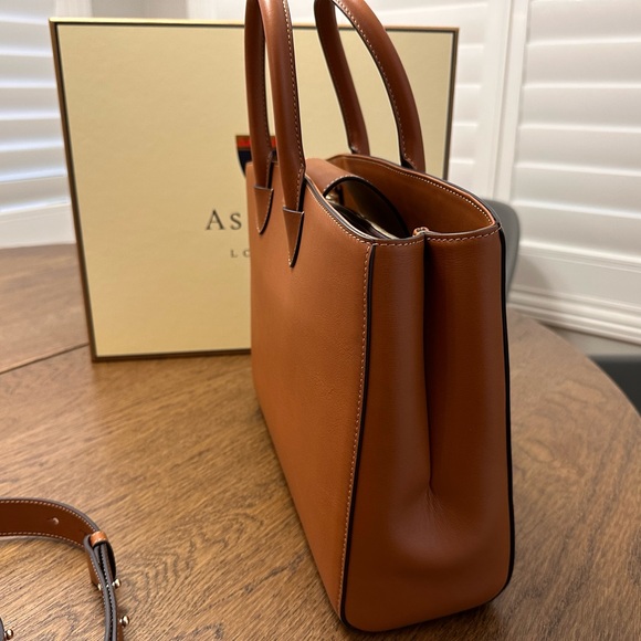 Brown Leather Tote Bag - Picture 4 of 8